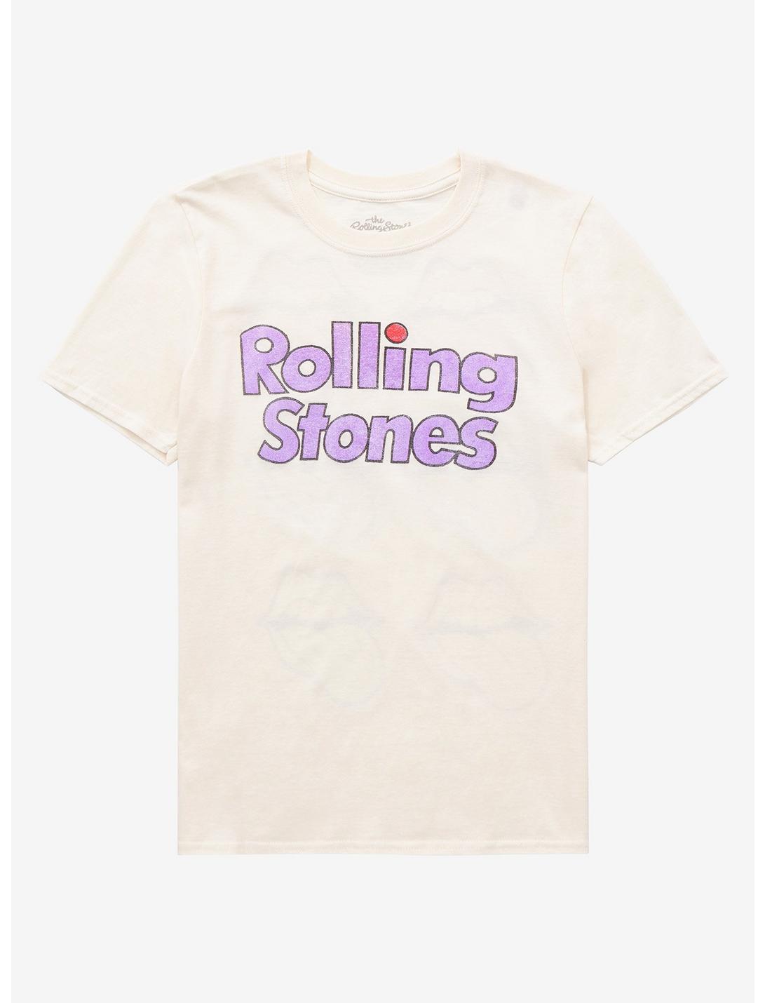 The Rolling Stones Pop Art Tongue T-Shirt, NATURAL, hi-res