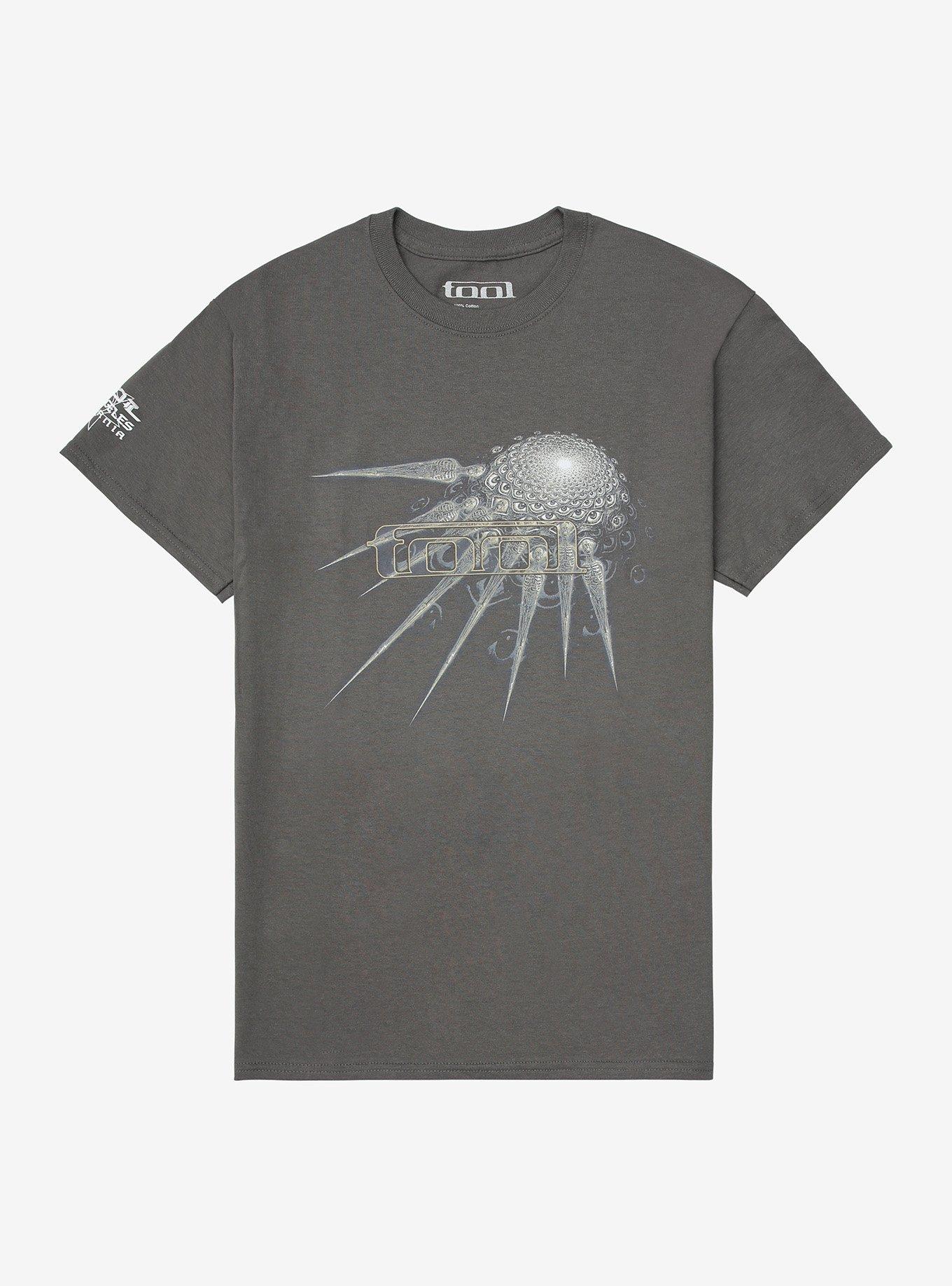 Tool Skeleton Spike T-Shirt, GREY, hi-res