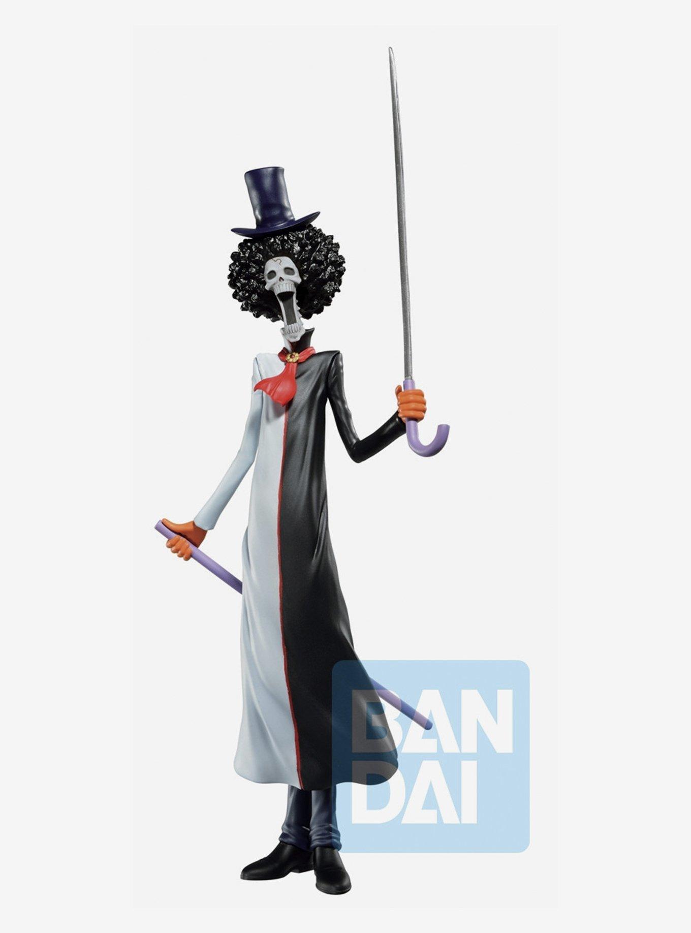 Bandai Spirits One Piece Ichibansho Brook (Anniversary Ver.) Figure, , hi-res