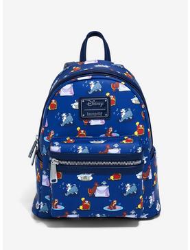 Loungefly Disney Princess Dogs Allover Print Mini Backpack & Coin Purse Set - BoxLunch Exclusive , , hi-res