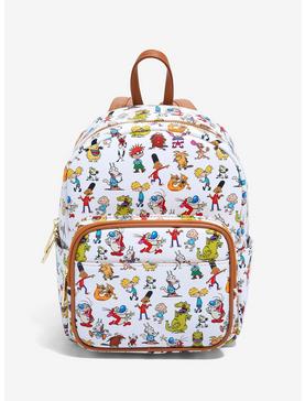 Nickelodeon Classic Characters Allover Print Mini Backpack - BoxLunch Exclusive, , hi-res