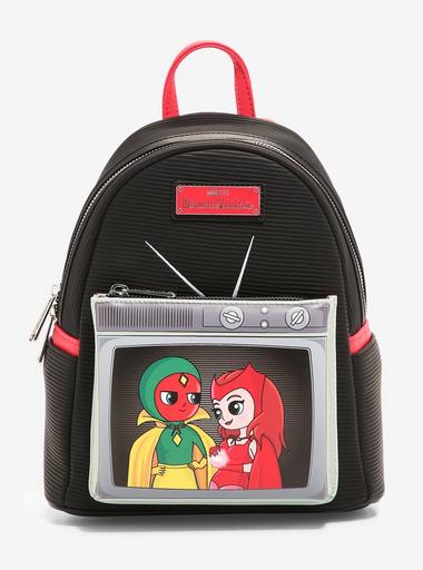 Loungefly Wandavison Chibi Backpack ans 2024 Wallet