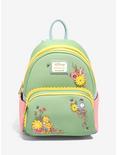 Loungefly Disney Winnie the Pooh Hundred Acre Wood Friends Floral Mini Backpack - BoxLunch Exclusive, , hi-res