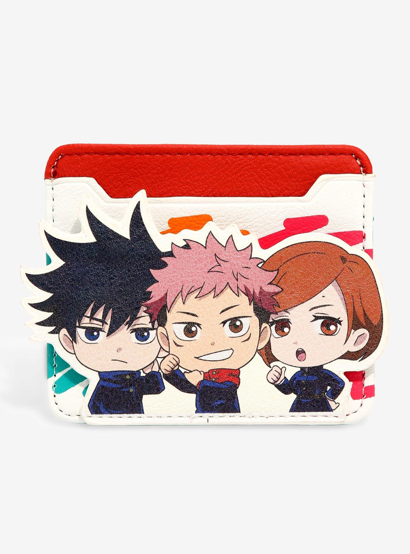 Jujutsu Kaisen Chibi First Years Cardholder - BoxLunch Exclusive, , hi-res