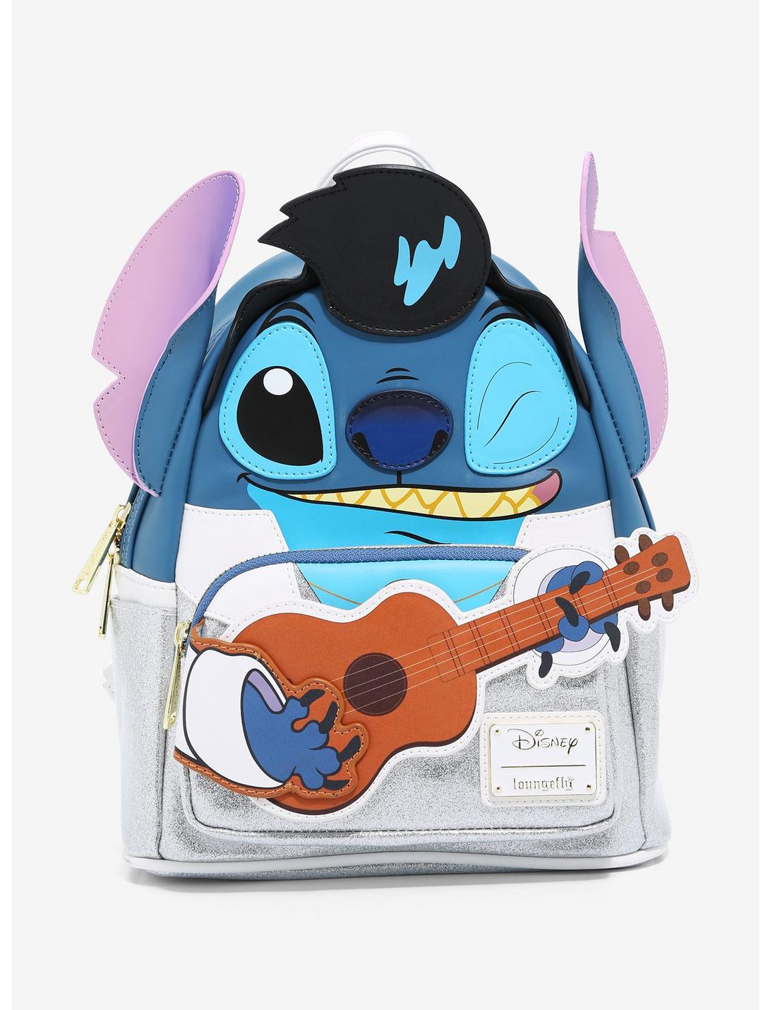 Loungefly Disney Lilo & Stitch Elvis Stitch Figural Mini Backpack -  BoxLunch Exclusive