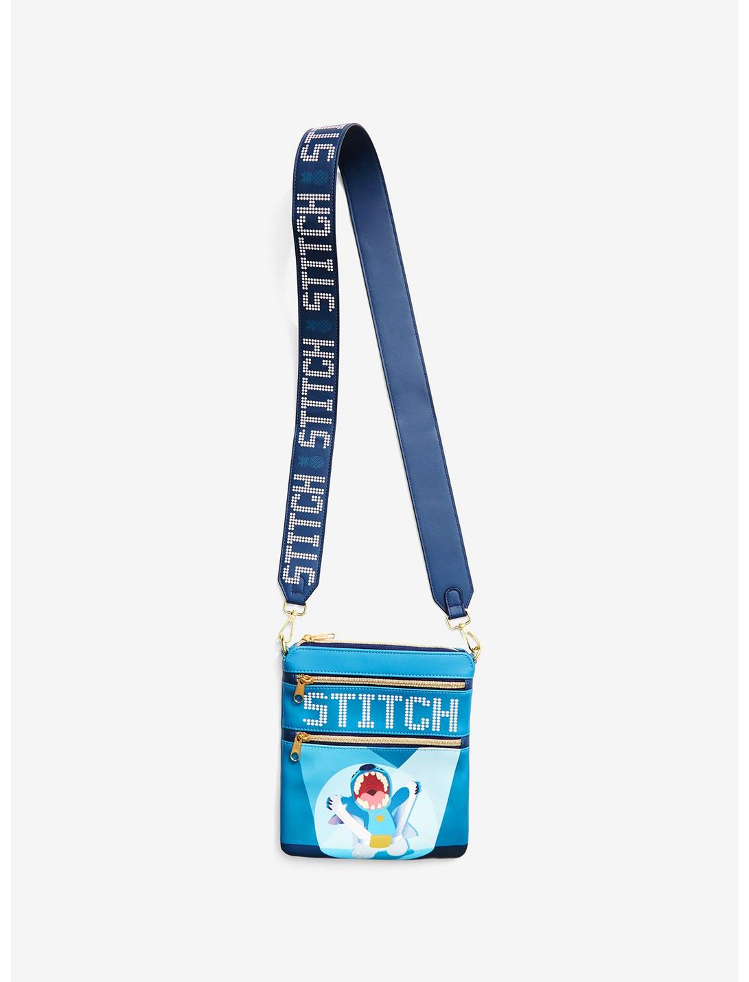 Loungefly Disney Lilo & Stitch Elvis Stitch Stage Crossbody Bag - BoxLunch Exclusive, , hi-res
