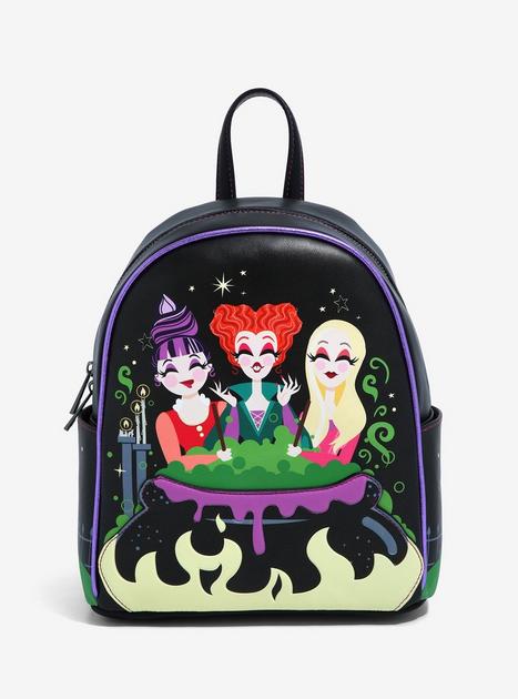 Disney Hocus Pocus The Sanderson Sisters Cauldron Mini Backpack BoxLunch Exclusive BoxLunch