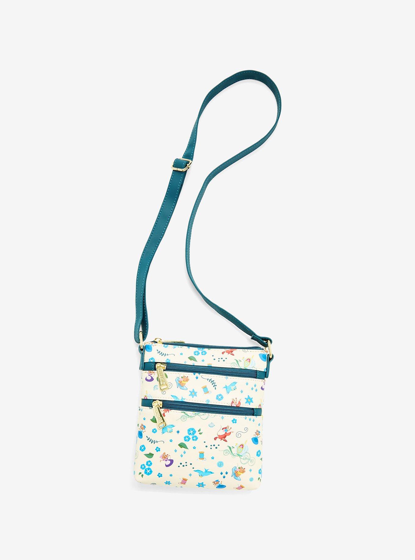 Loungefly Disney Cinderella Animal Friends Allover Print Crossbody Bag, , hi-res