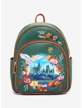 Harry Potter Hogwarts Wreath Mini Backpack - BoxLunch Exclusive, , hi-res