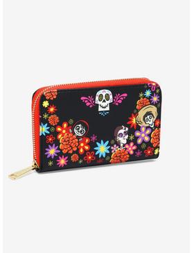 Loungefly Disney Pixar Coco Land of the Dead Family Small Zip Wallet - BoxLunch Exclusive, , hi-res