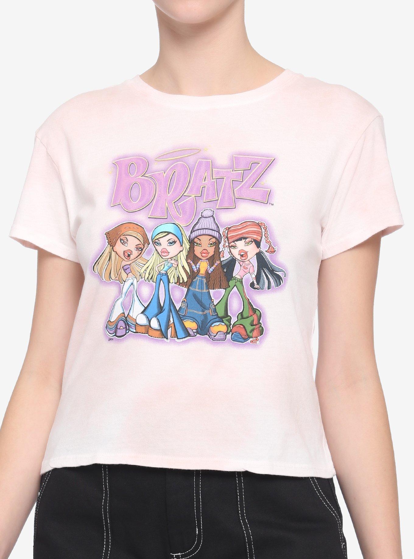 Bratz Group Pink Tie-Dye Girls Baby T-Shirt, MULTI, hi-res