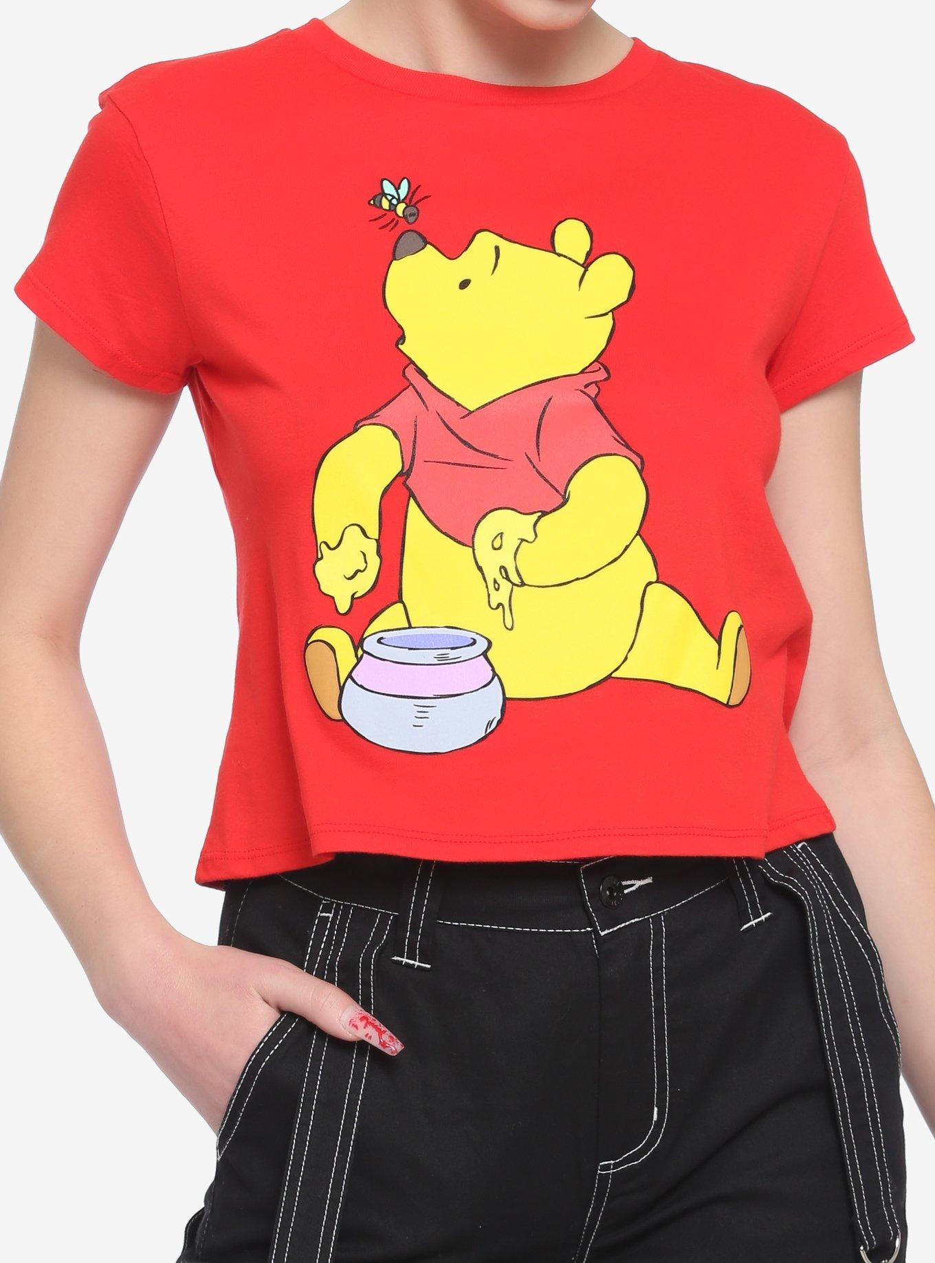 red pooh shirt