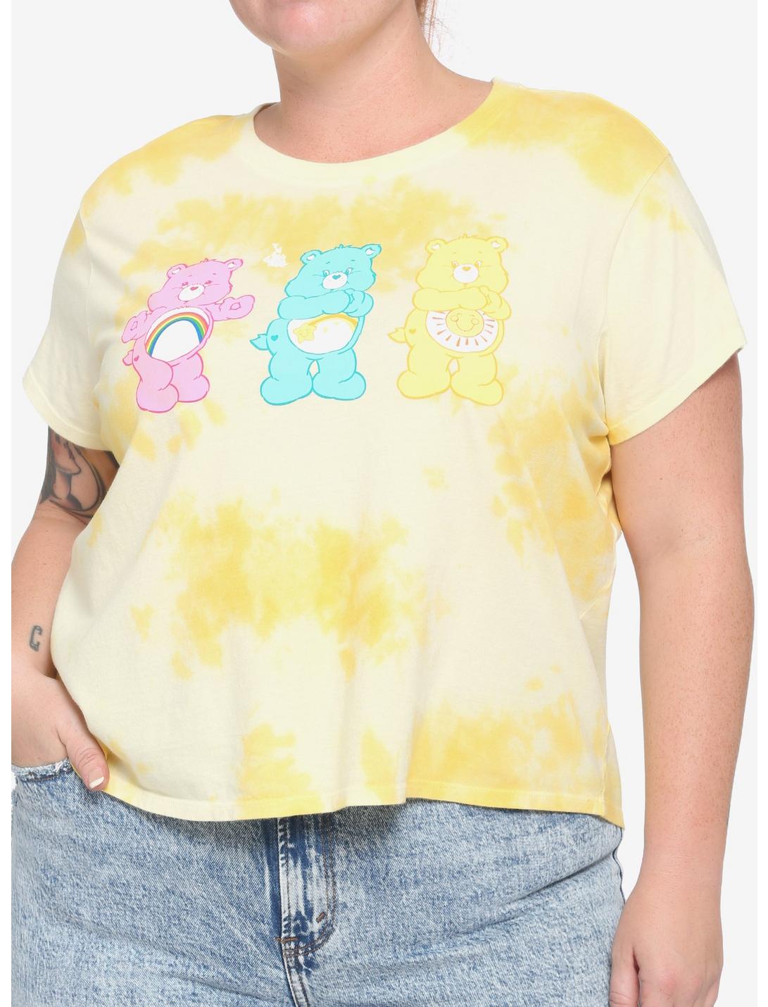 Care Bears Yellow Tie-Dye Girls Baby T-Shirt Plus Size, MULTI, hi-res
