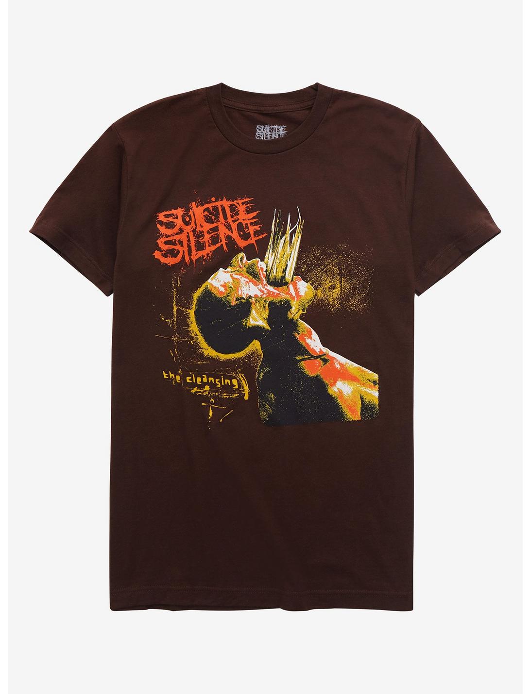 Suicide Silence The Cleansing T-Shirt, BROWN, hi-res