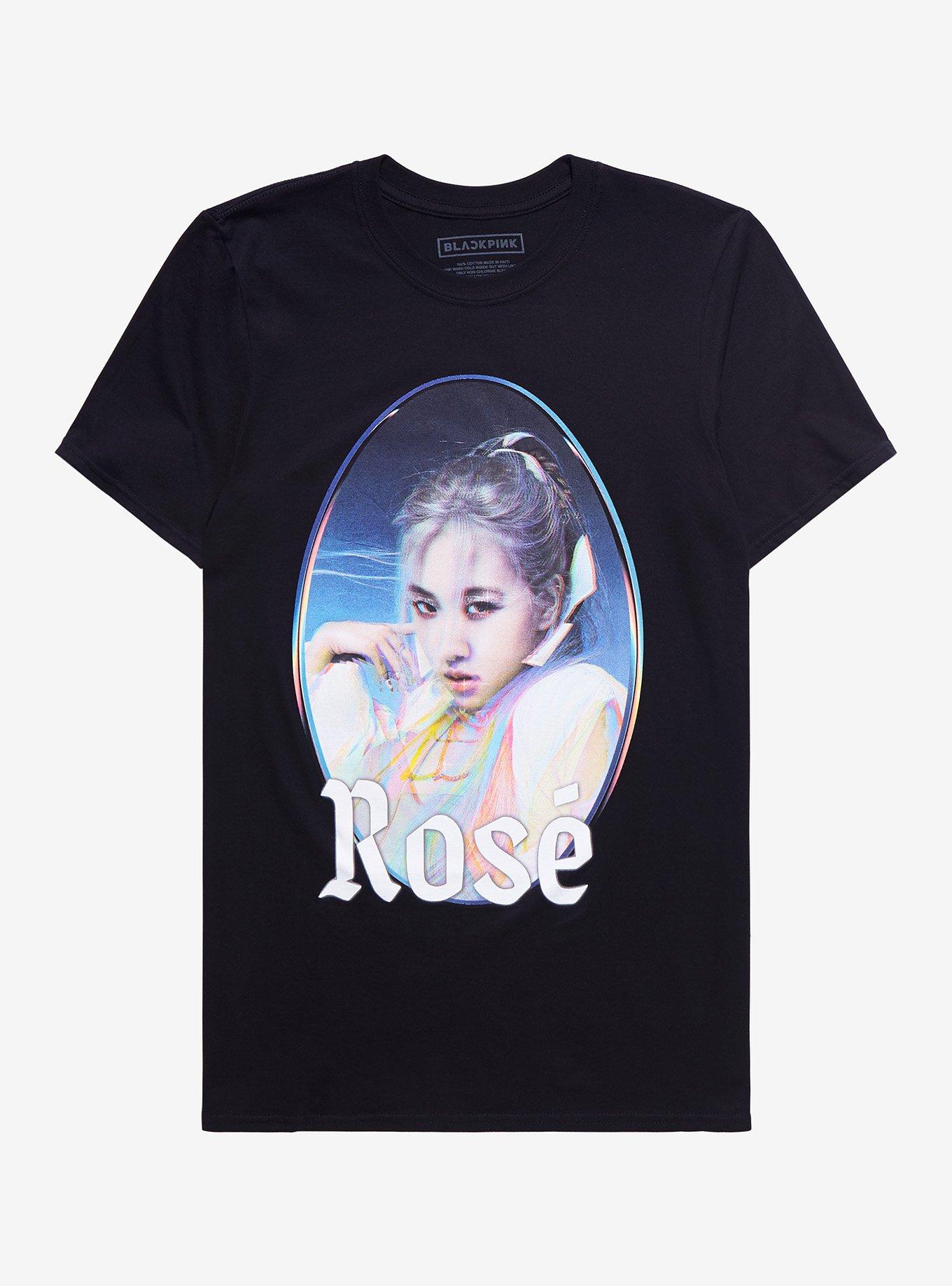 Blackpink sales rose shirt