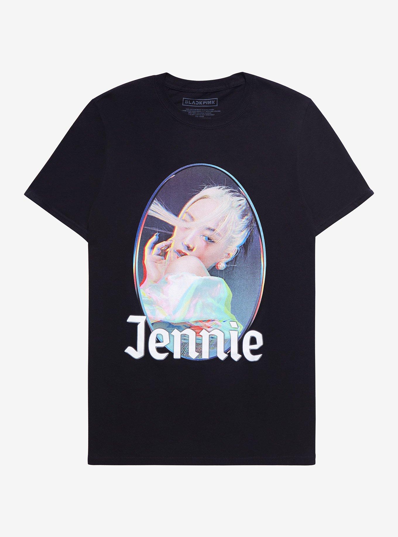 BLACKPINK Jennie Portrait T-Shirt, BLACK, hi-res