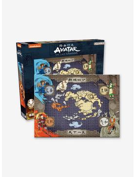 Avatar: The Last Airbender The Four Nations Map 1000-Piece Puzzle, , hi-res