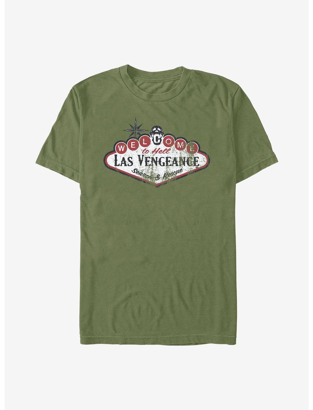 Army Of The Dead Las Vengeance T-Shirt, MIL GRN, hi-res