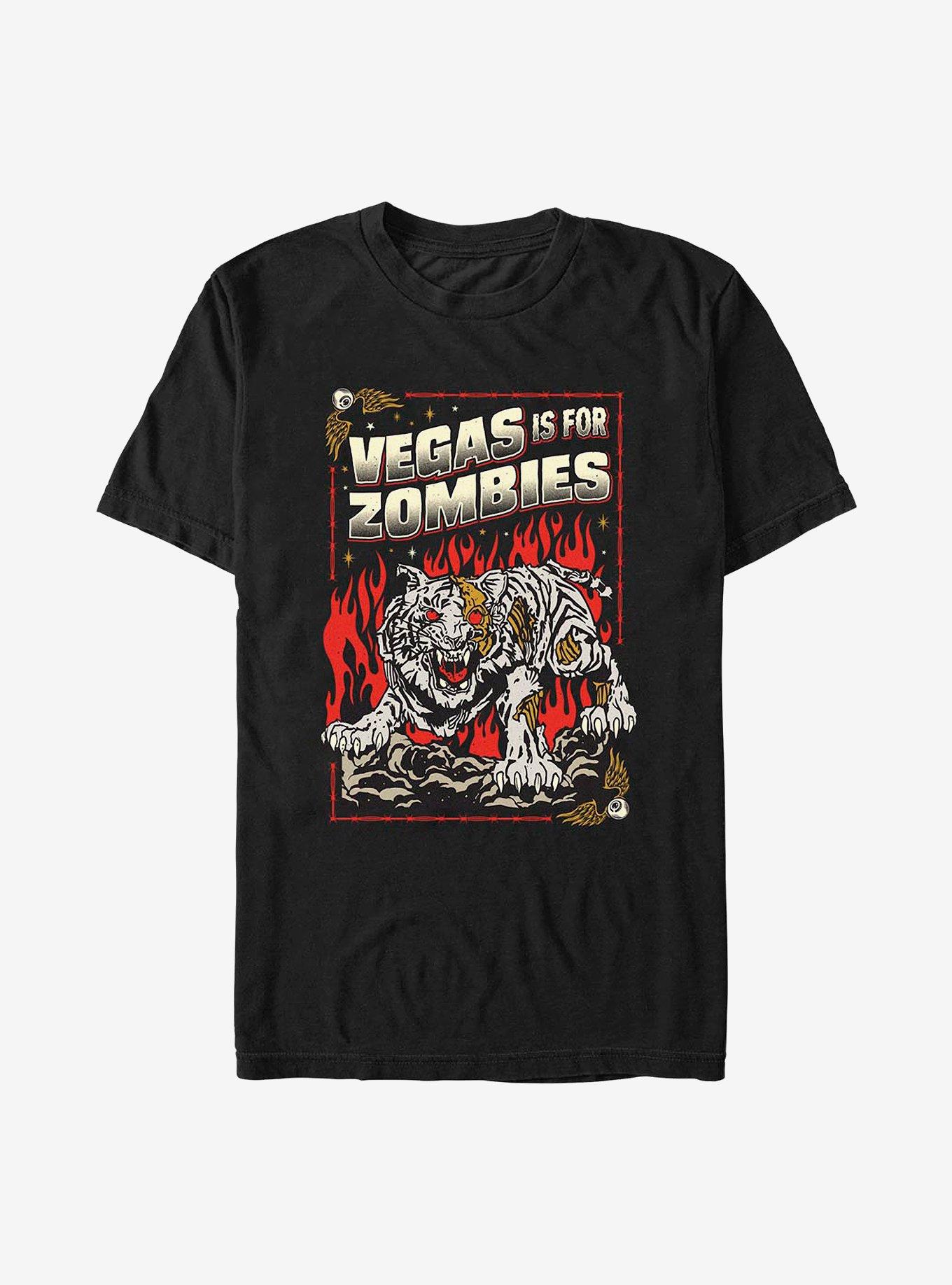 Army Of The Dead Zombie Tiger Poster T-Shirt, , hi-res