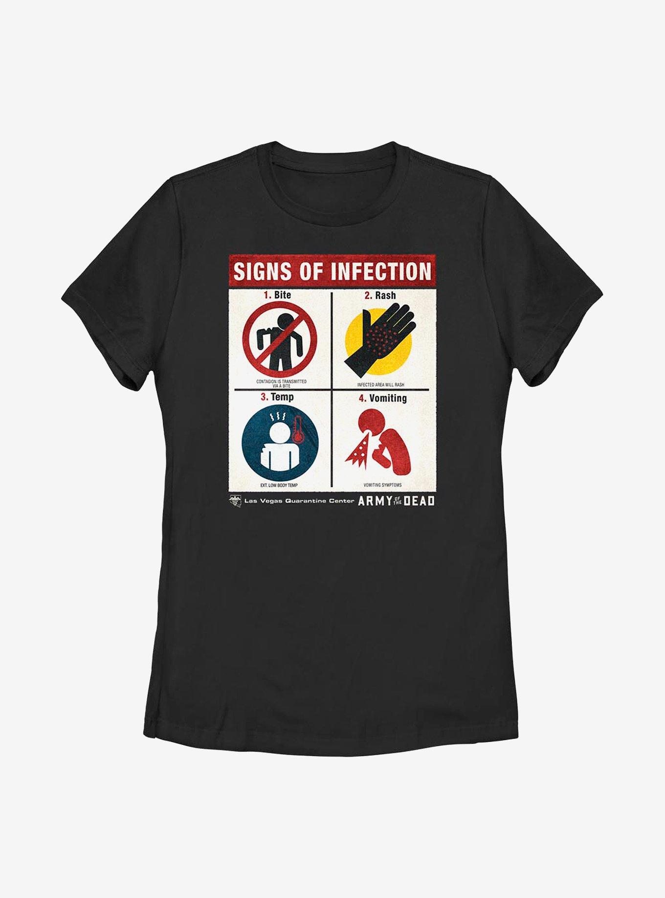 Army Of The Dead Four Rules Womens T-Shirt, , hi-res