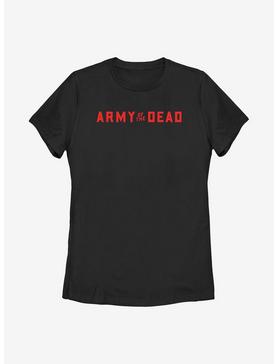 Army Of The Dead Red Logo Womens T-Shirt, , hi-res
