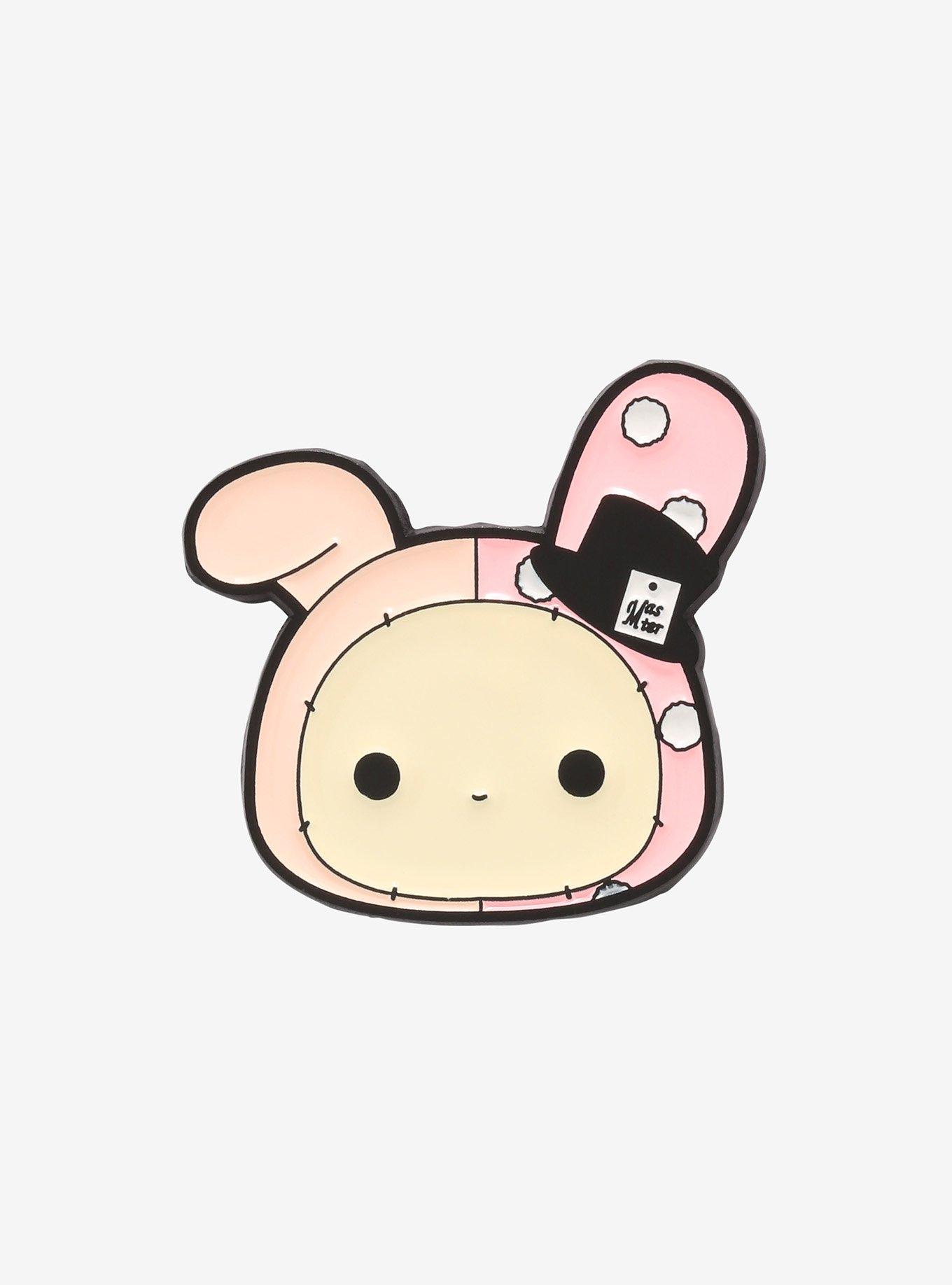 Sentimental Circus Shappo Head Enamel Pin, , hi-res