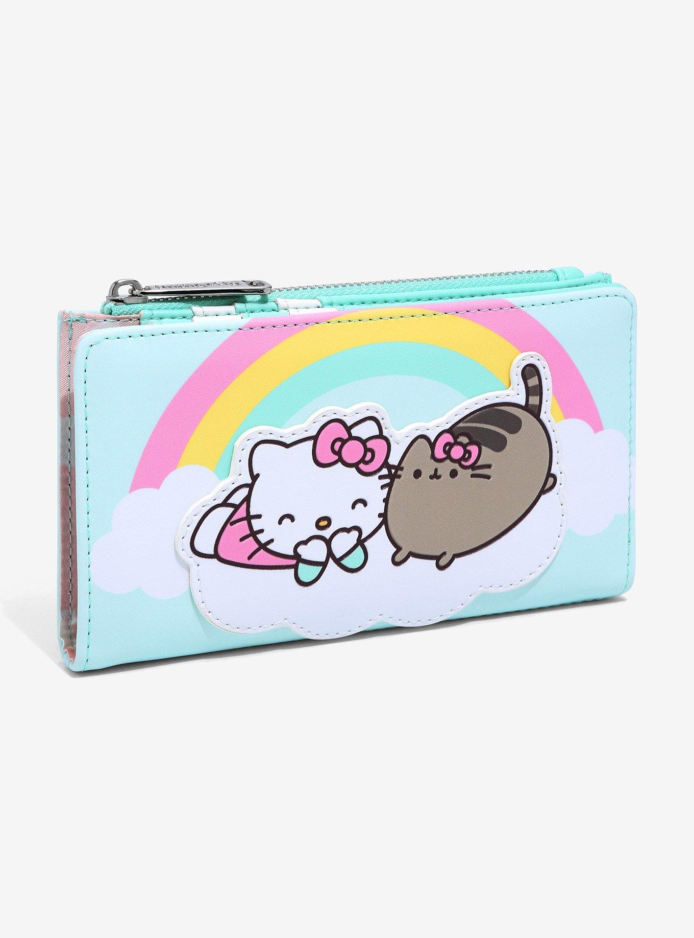 Loungefly Hello Kitty x Pusheen Clouds & Rainbows Wallet BoxLunch
