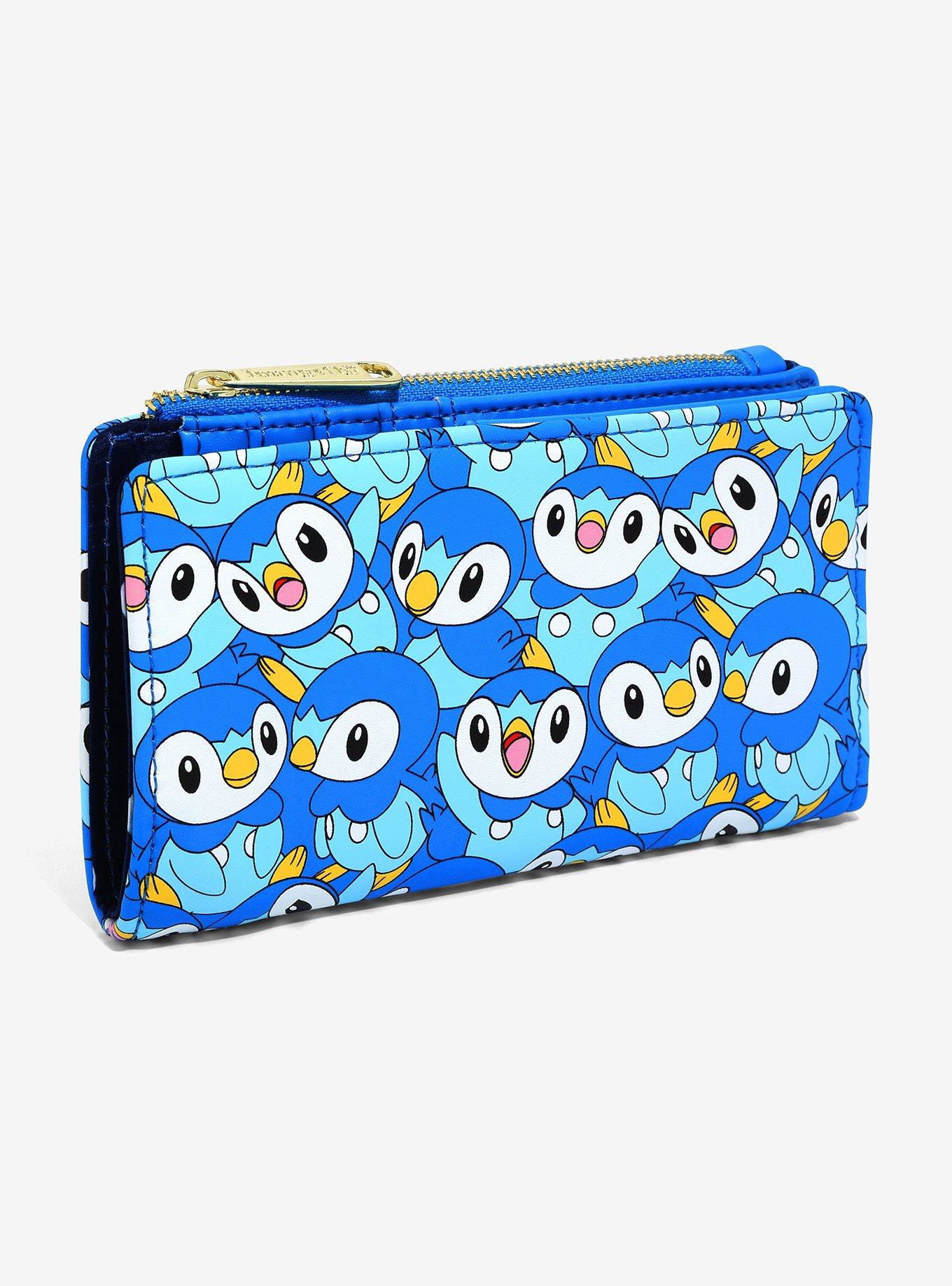 Loungefly Pokémon Piplup Allover Print Small Wallet, , hi-res