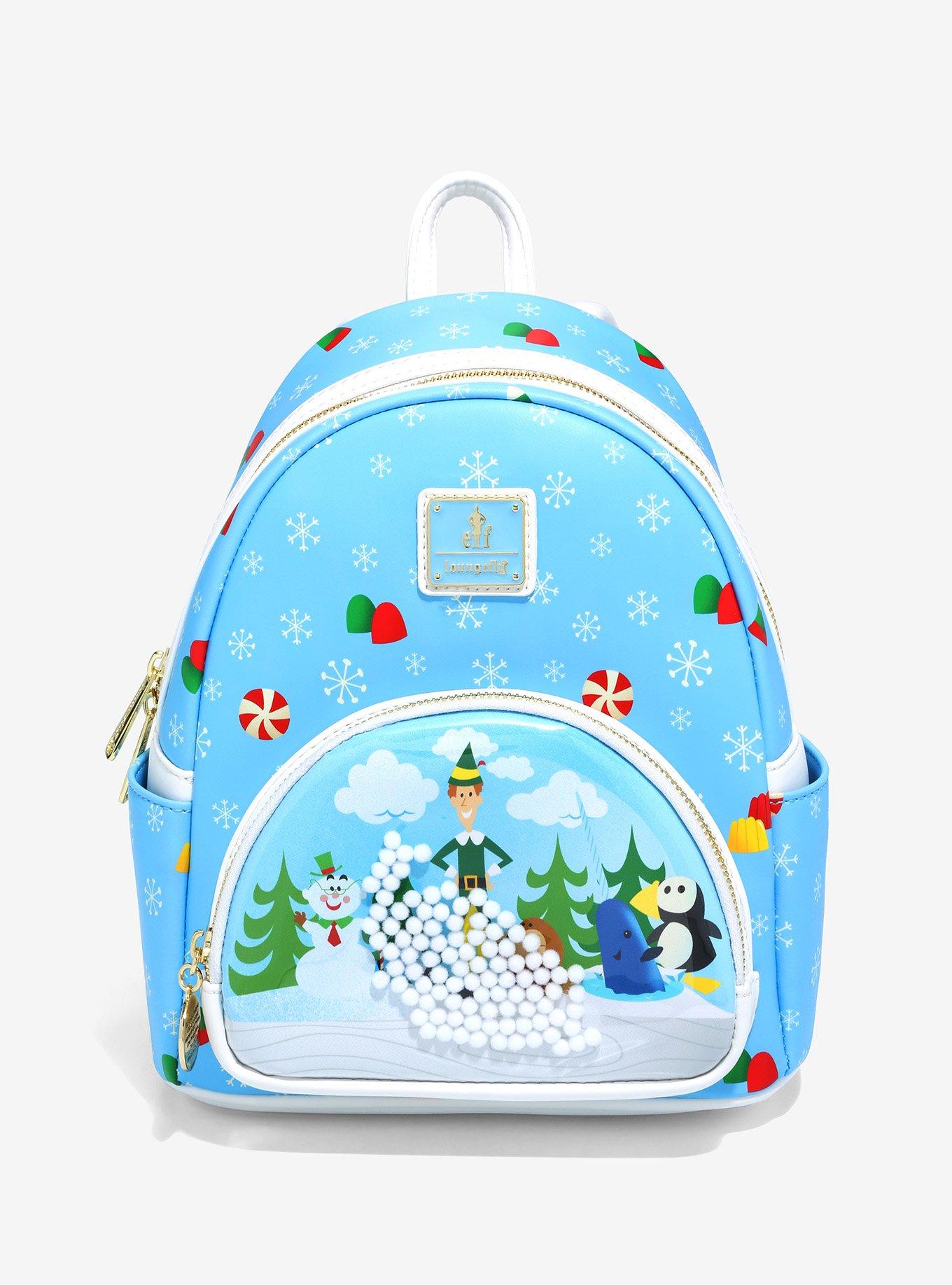 Loungefly Elf Buddy's Snowball Fight & Sweets Mini Backpack, , hi-res