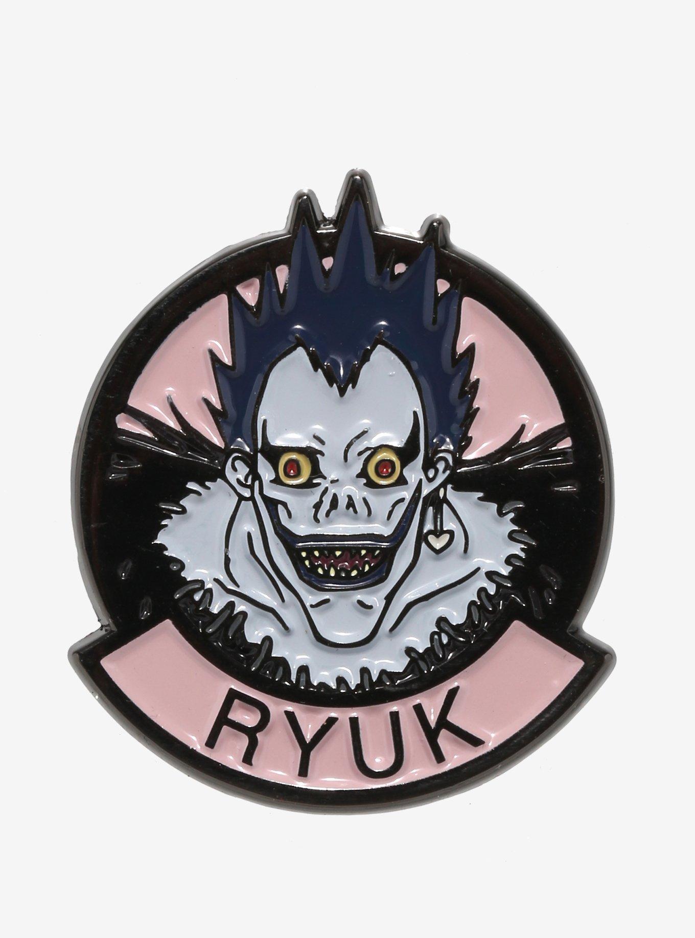 Death Note Ryuk Profile Enamel Pin, , hi-res
