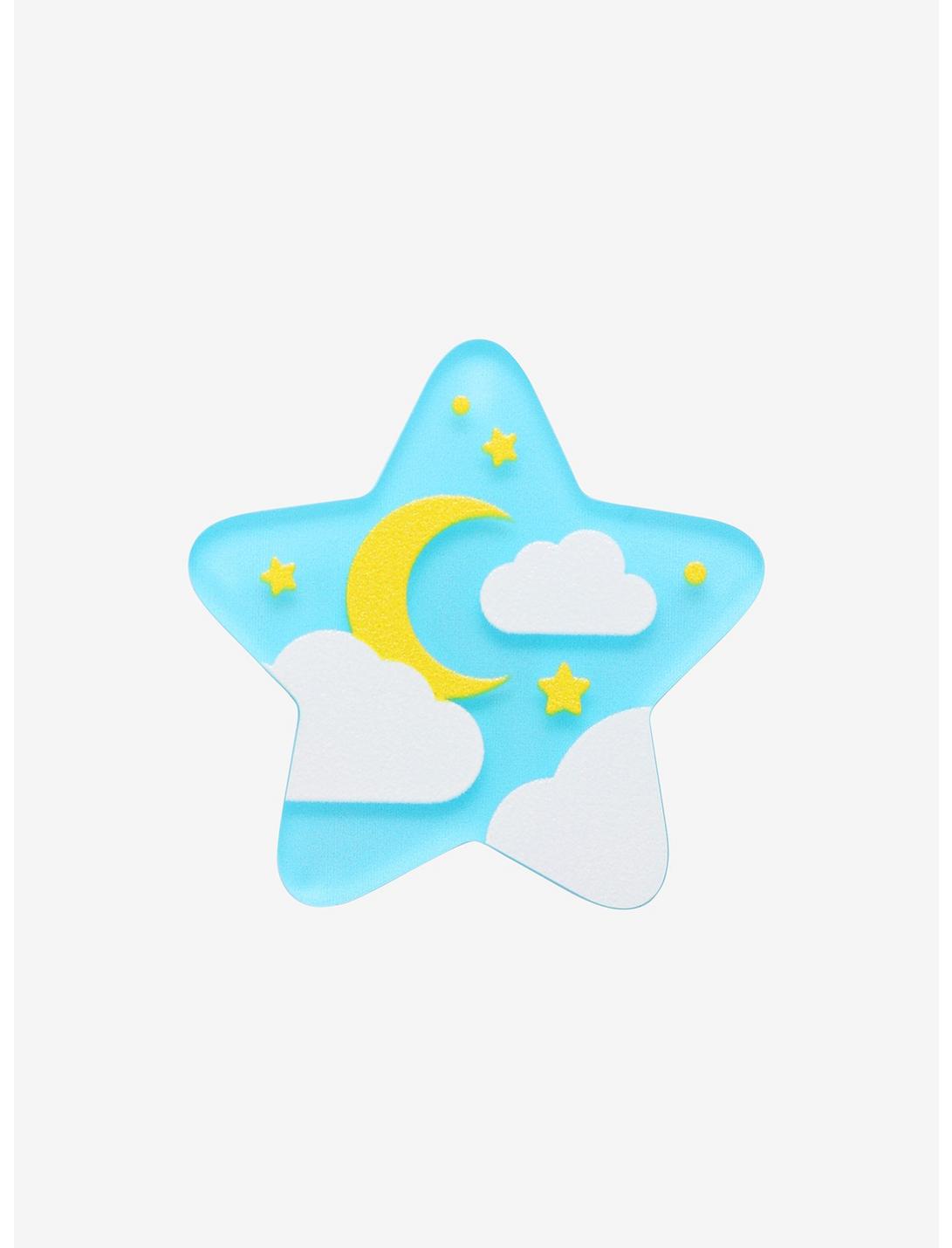 Starry Sky Acrylic Lapel Pin, , hi-res
