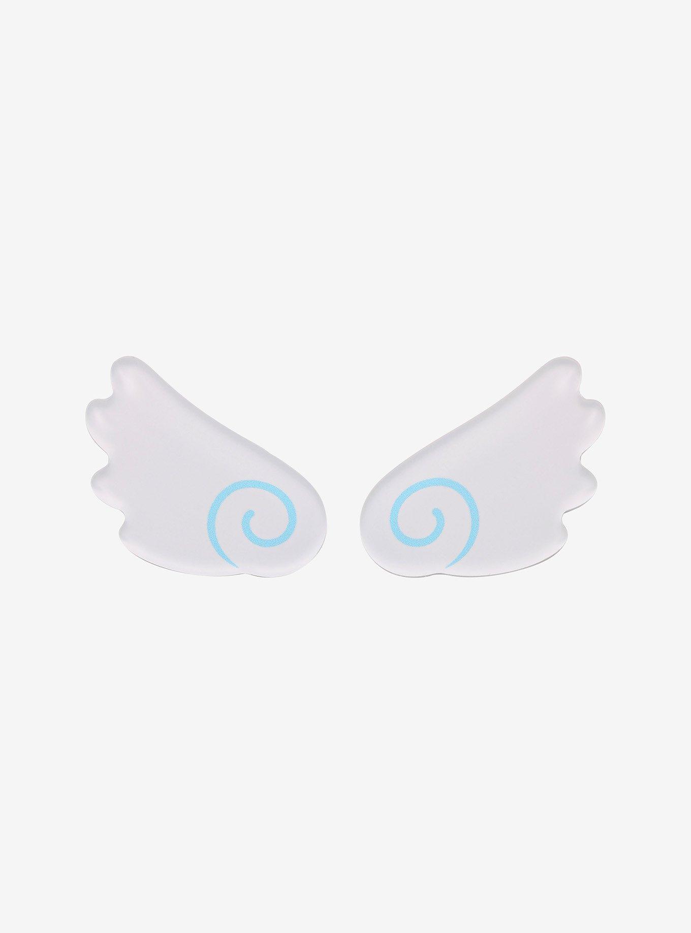 Angel Wings Acrylic Lapel Pin Set