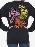Twenty One Pilots Saturday Girls Sweatshirt, BLACK, hi-res
