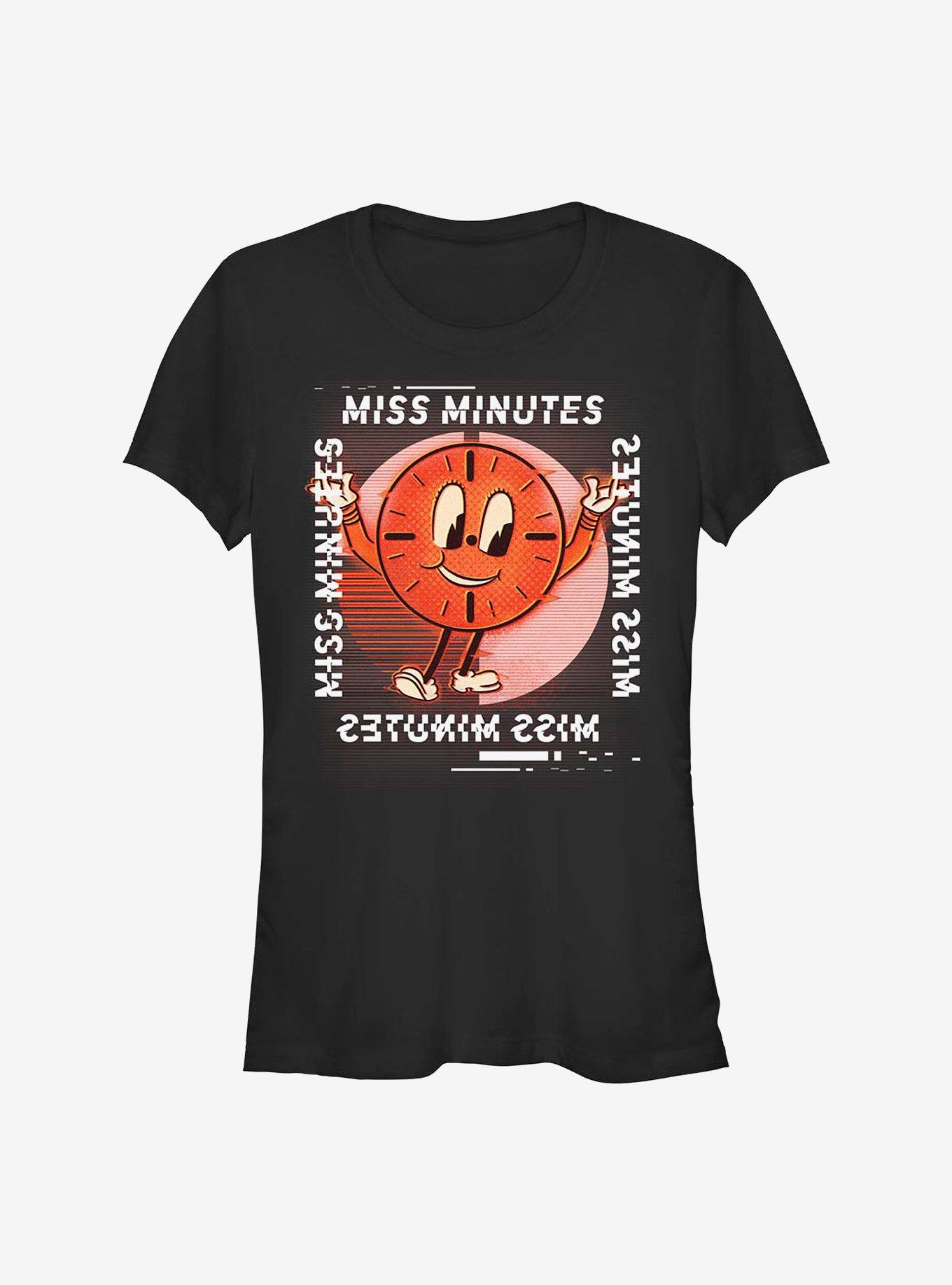 Marvel Loki Miss Minutes Glitch Girls T-Shirt, BLACK, hi-res