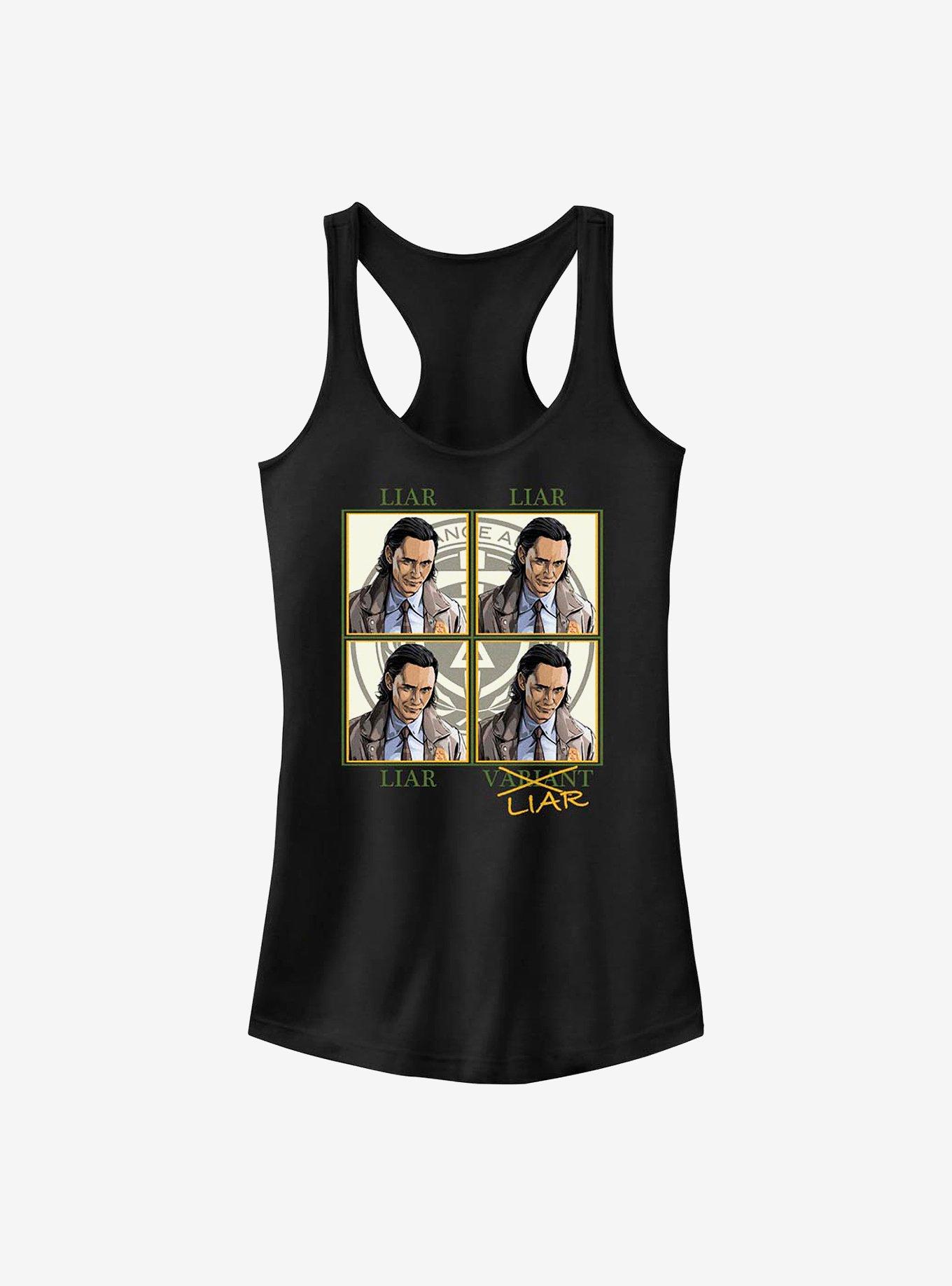 Marvel Loki Liar Or Variant Girls Tank, BLACK, hi-res