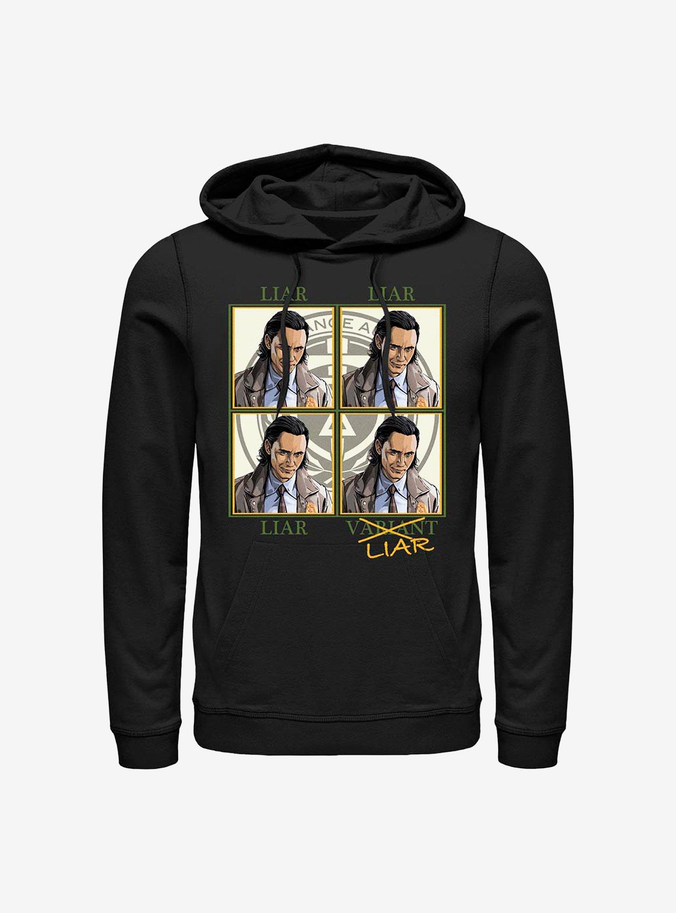 Marvel Loki Liar Or Variant Hoodie, BLACK, hi-res