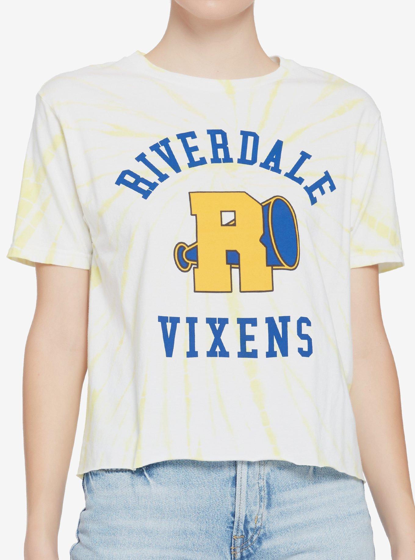 Riverdale Vixens Tie-Dye Girls Crop T-Shirt, MULTI, hi-res