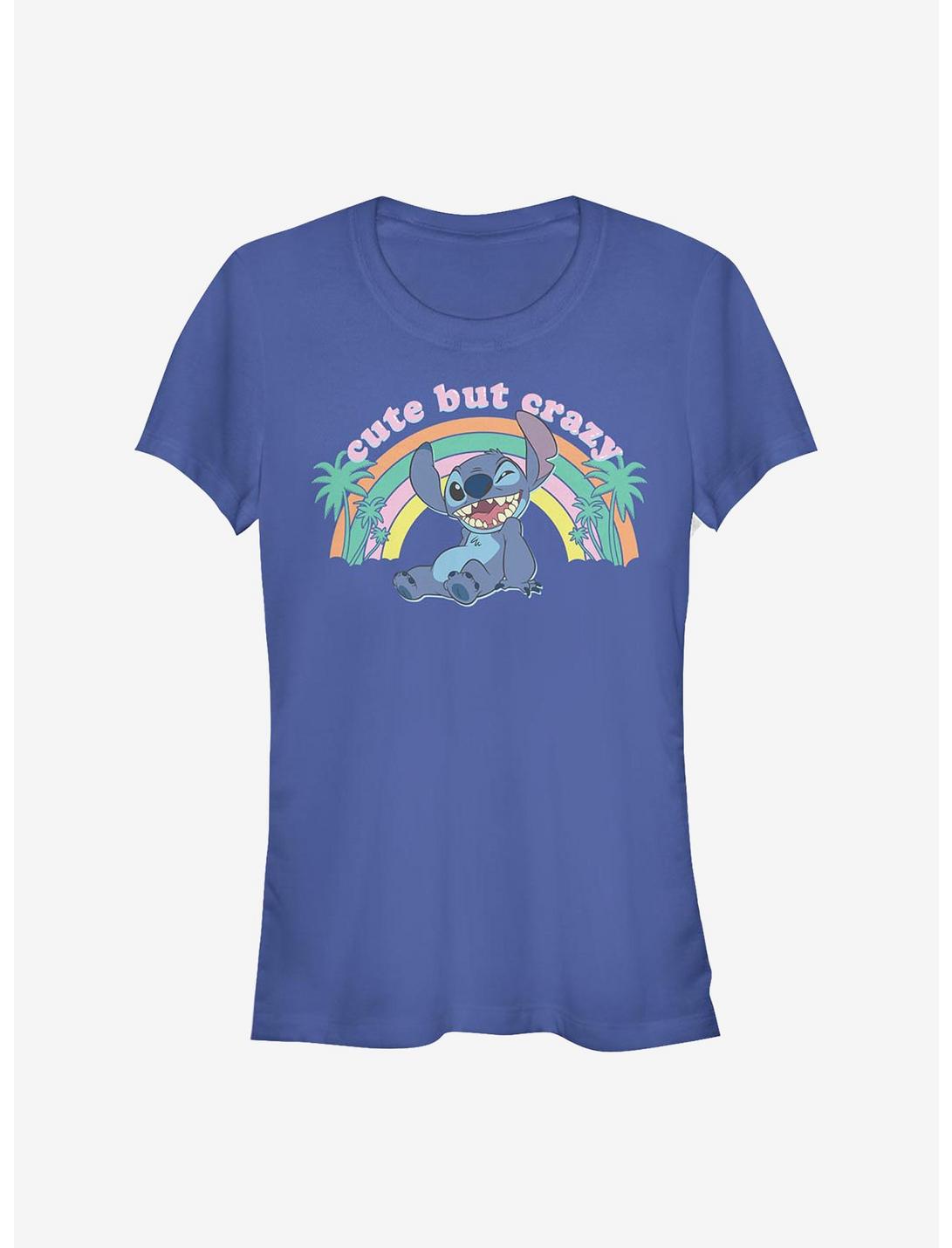 Disney Lilo & Stitch Kawaii Stitch Girls T-Shirt, ROYAL, hi-res