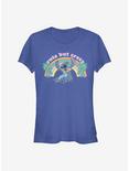 Disney Lilo & Stitch Kawaii Stitch Girls T-Shirt, ROYAL, hi-res