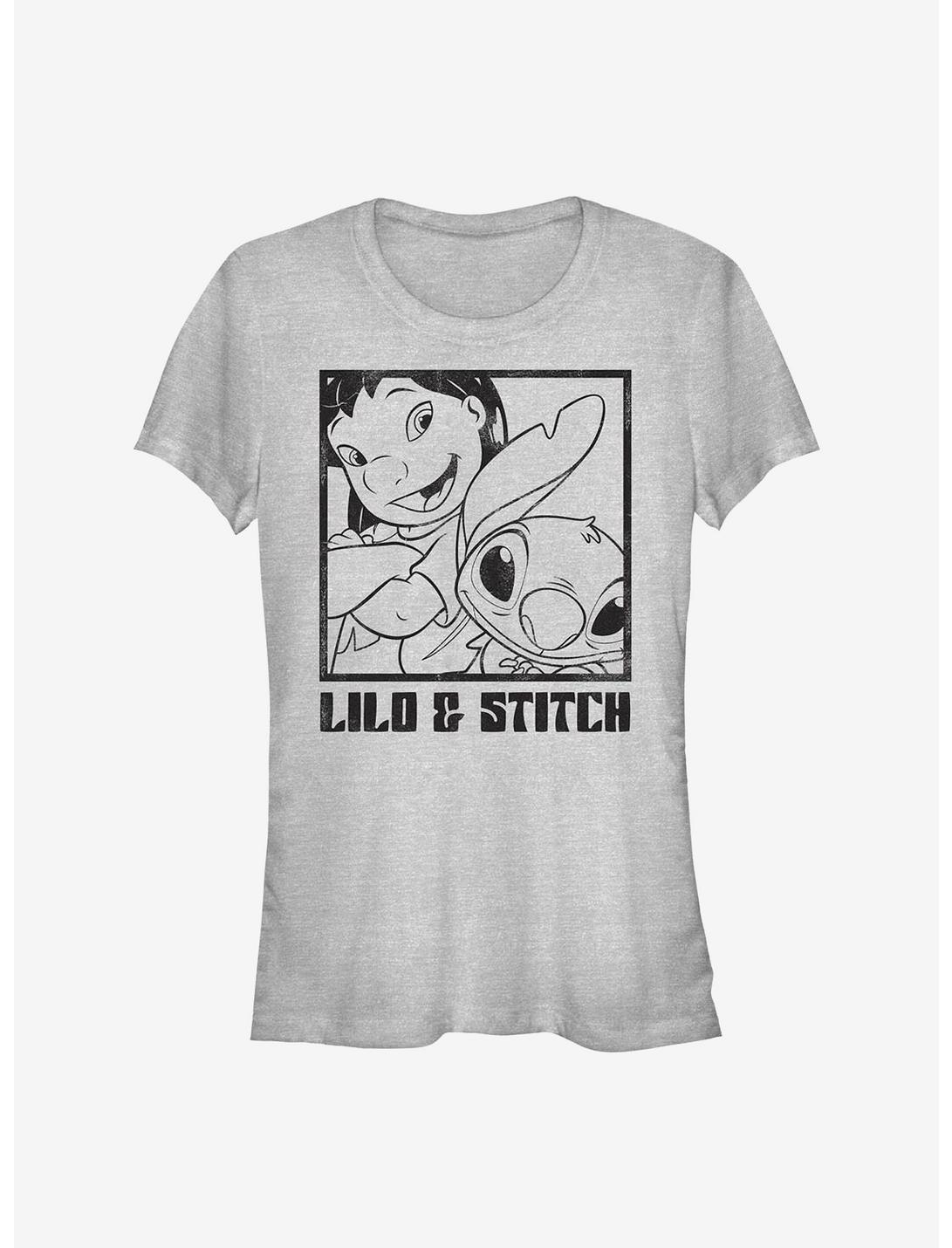 Disney Lilo & Stitch Snap Girls T-Shirt, ATH HTR, hi-res