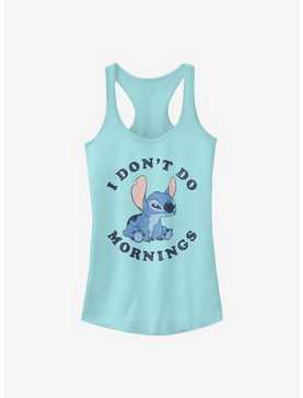 Disney Lilo & Stitch I Don't Do Mornings Girls Tank, , hi-res