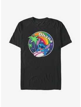 Disney Lilo & Stitch Ohana Rainbow Redux T-Shirt, , hi-res