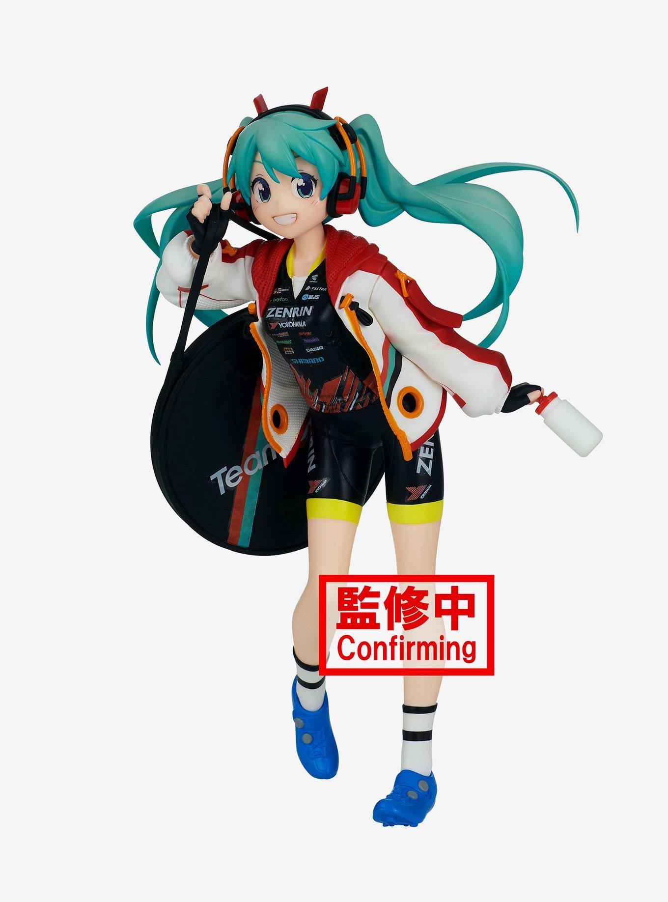 Banpresto Hatsune Miku Racing Miku 2020 Team UKYO Version Espresto Est Print & Texture Figure, , hi-res