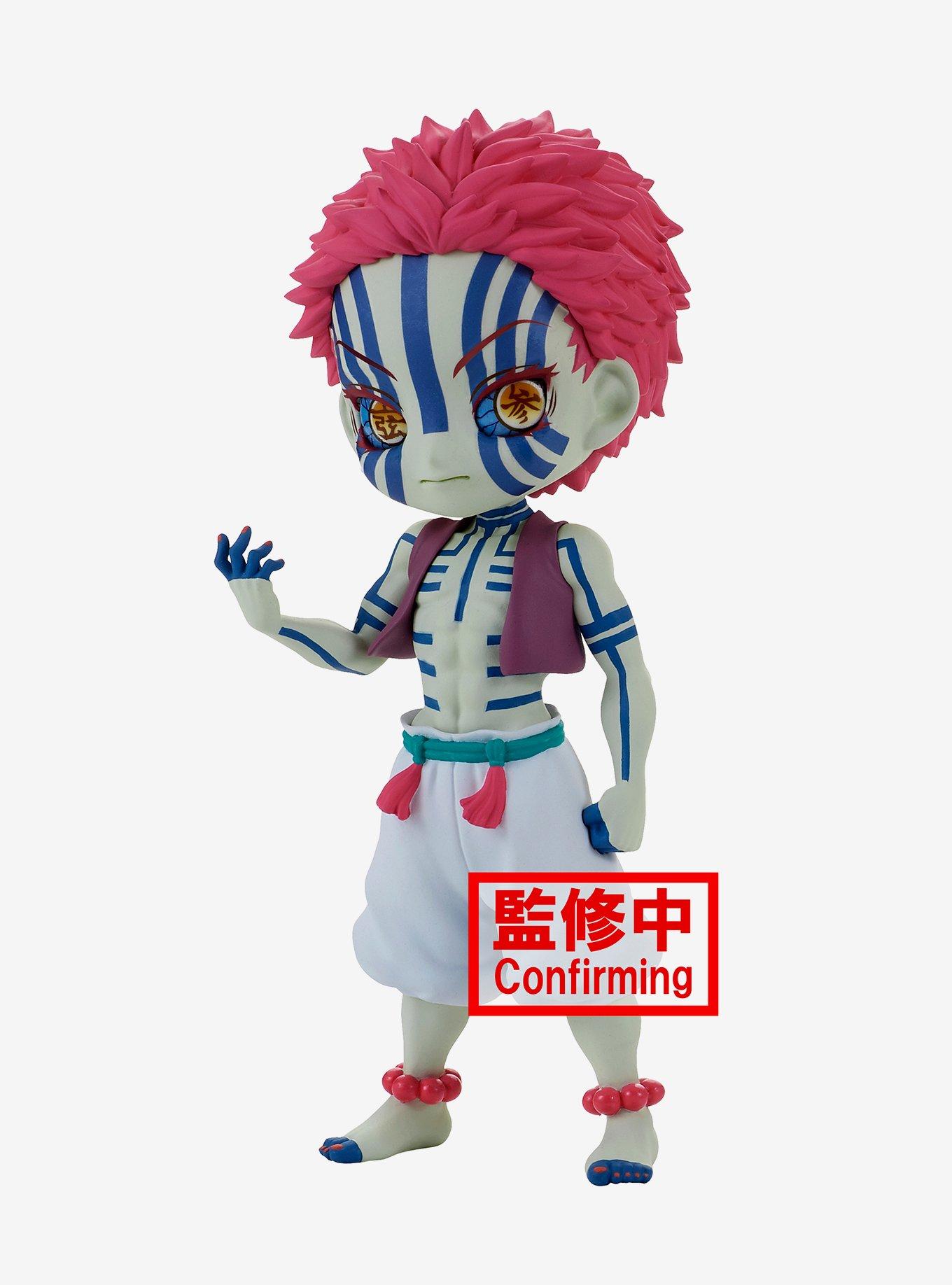 Banpresto Demon Slayer: Kimetsu No Yaiba Q Posket Akaza Figure, , hi-res