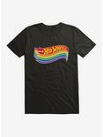 Hot Wheels Pride Rainbow Stacked Logo T-Shirt, , hi-res