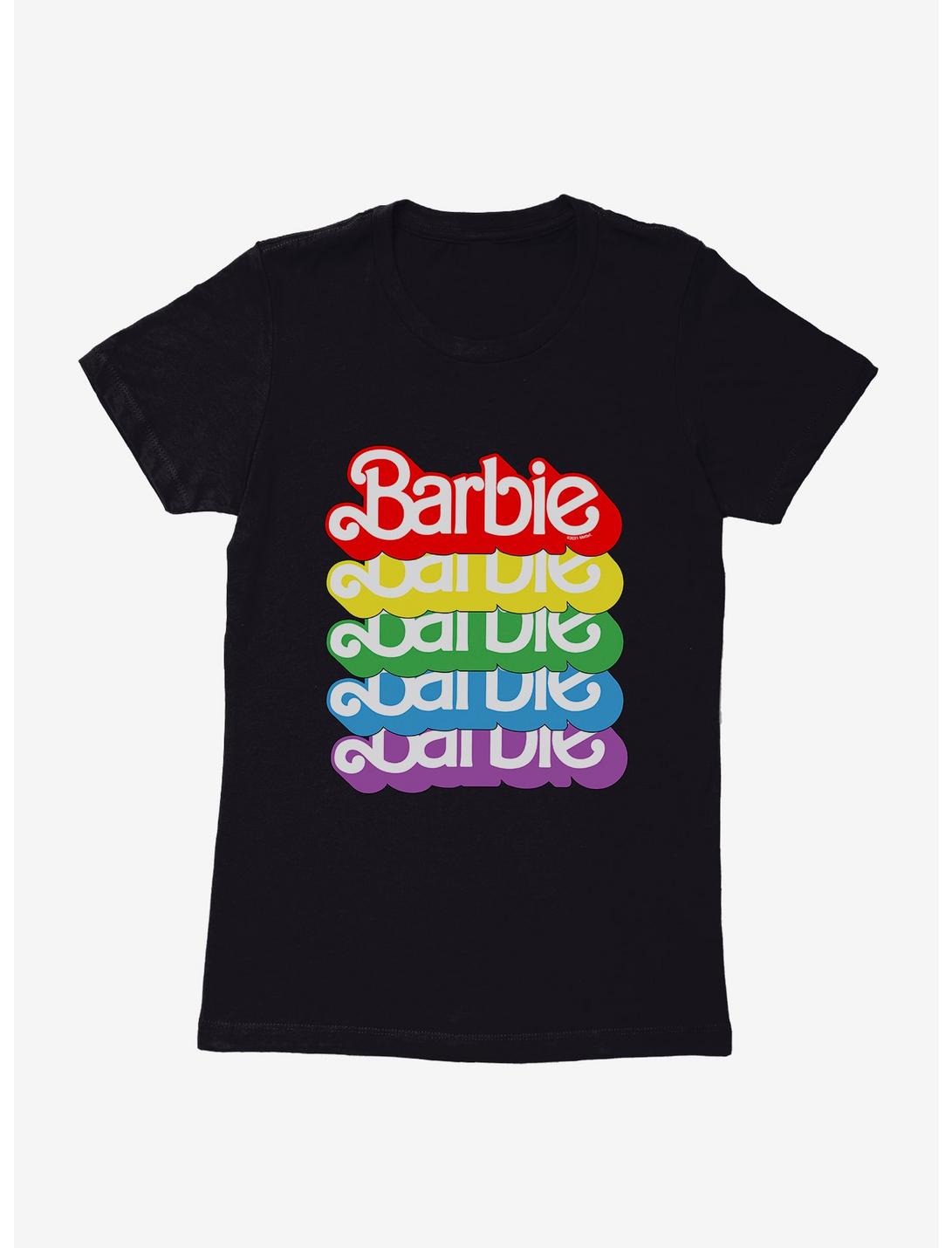 Barbie Pride Rainbow 80s Vintage Logo T-Shirt, , hi-res