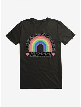 Boy Or Girl Yasss! T-Shirt, , hi-res