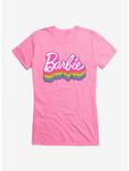 Barbie Logo Pride Rainbow Shadow T-Shirt, CHARITY PINK, hi-res