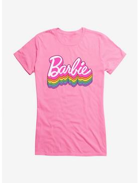 Barbie Logo Pride Rainbow Shadow T-Shirt, , hi-res