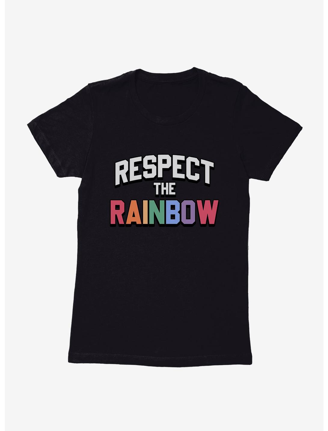 Respect The Rainbow T-Shirt, BLACK, hi-res